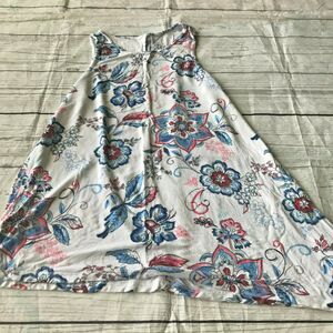 Justice Girl’s Floral Tank Dress Kid’s Youth Size 12